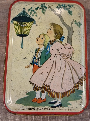 Vintage toffee tin quality - vintage,