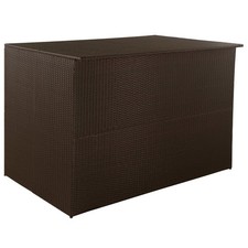 Large Rattan Garden Storage