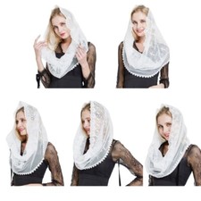 Church Mass Veil Lace Chapel Veil Mass Veil Mantilla Veil Catholic Church Veil