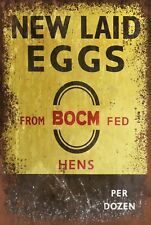 New Laid Eggs Advert Vintage