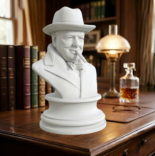 Winston churchill bust - winston,