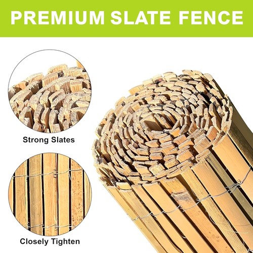 Bamboo slat garden - slat, screening