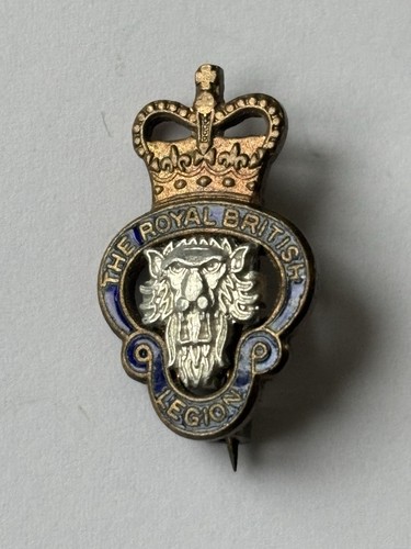 British legion badge - british,
