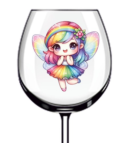 12x rainbow fairy - rainbow, garden