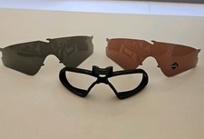 Oakley SI M Frame Alpha 2 x Replacement lenses + wind dust gasket