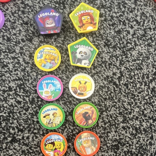 Legoland character badges pins - legoland, badges/pins