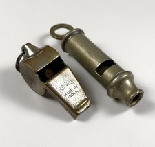 Vintage Metal Whistles