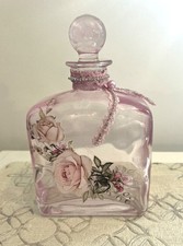 Pink effect glass perfume - pink,
