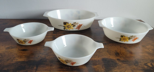 Vintage jaj pyrex autumn glory - autumn,