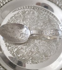 Levi And Salaman Decorative Solid Silver Nursery Rhyme Spoon