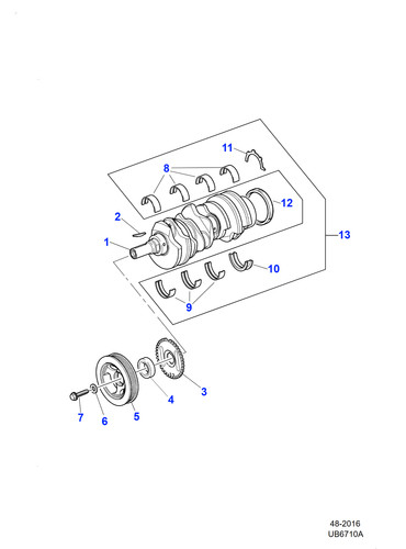 Jaguar crankshaft thrust - jaguar,
