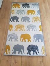 Kids elephant themed rug - kids,