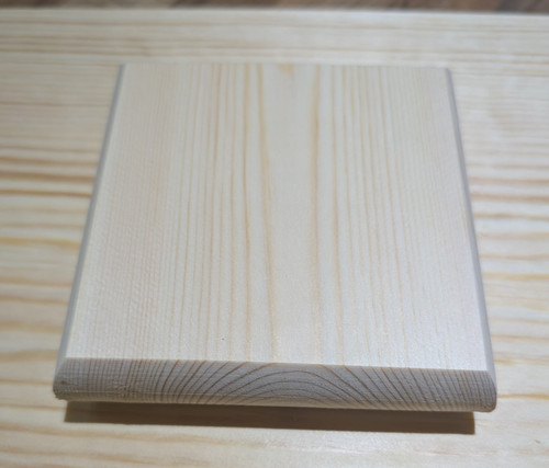 Newel post cap pine - cap, 90mmx90mm