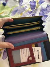 Golunski Graffiti leather Wallet / Purse BNWOT