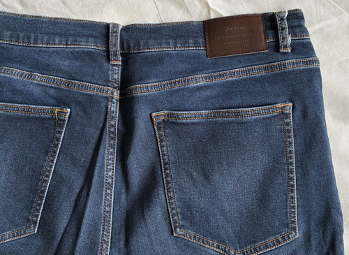 Jeans navy blue w38 long - jeans,