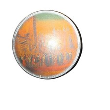 Antique Hand-Painted Tin Snuff