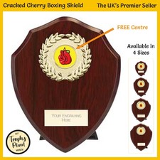 BOXING SHIELD TROPHY, Cracked