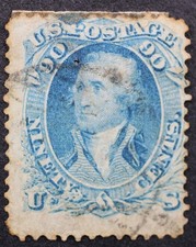 U.S. Scott # 72 Blue