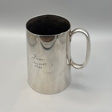 Vintage  Silver Plate Half