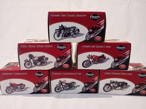 Atlas classic motorbikes - classic, 1:24