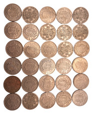 30 × Half Crown Bulk Lot –