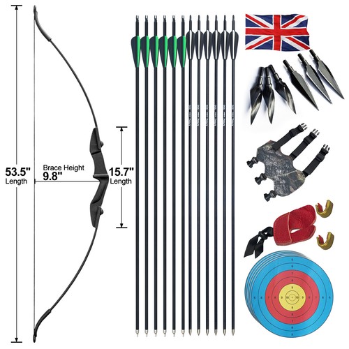 40lbs recurve bow left - bow,