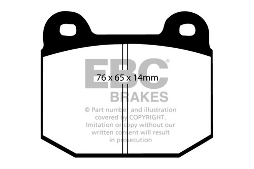 Ebc redstuff rear brake - ebc,