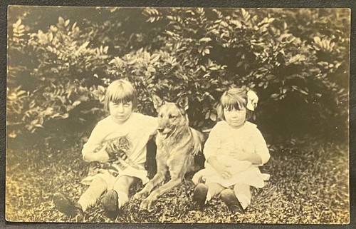Rppc real photo postcard two - rppc, postcard~two