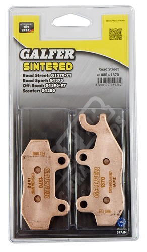 Galfer brake pads rear - pads,