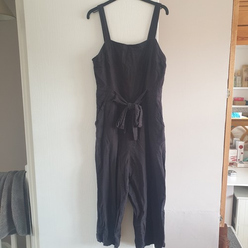 Fat face black jumpsuit size - fat,