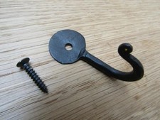Rustic iron blacksmith hook