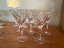 A set of eight vintage cut