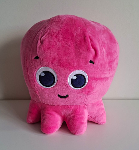 Octopus energy plush toy pink - energy,