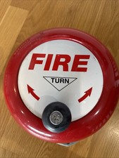 Fire Alarm Bell Wall Art,Man Cave, Film prop…Turn Handle Reproduction