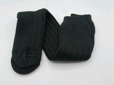 Black Kilt Hose Socks Size M
