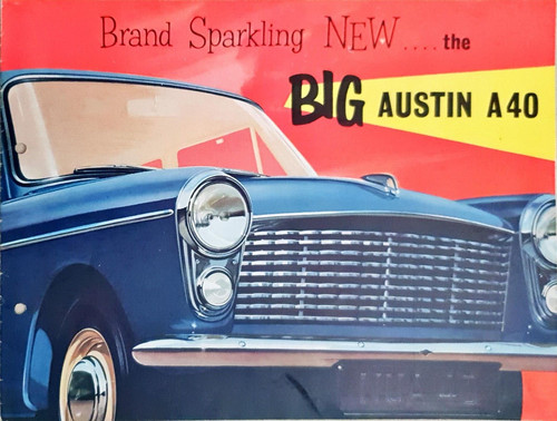 Austin a40 brochure - brochure, c.1958