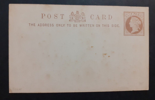 Postal stationery 2d - stationery, 1/2d