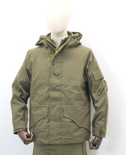 Army OD Green Goretex Jacket With Removable Liner Waterproof Windproof Smock ECW
