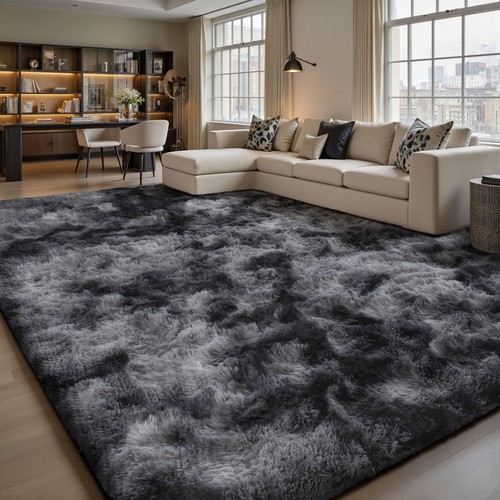 Fluffy rugs large - large, shaggy