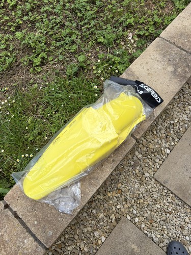 Acerbis rear fender yellow - rear,