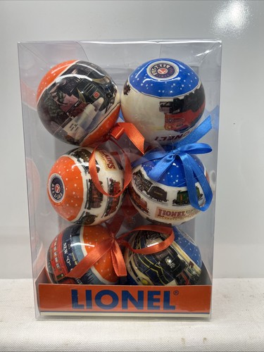 Lionel trains ornaments set - lionel,