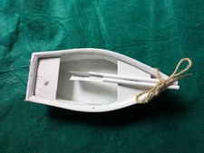 ##VINTAGE 8.5" MODEL ROWING  BOAT