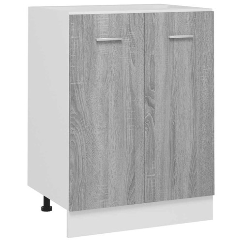 Wooden grey kitchen sink - wooden,