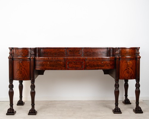 Antique regency flame mahogany - antique,