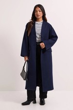 Dorothy Perkins Navy Coat
