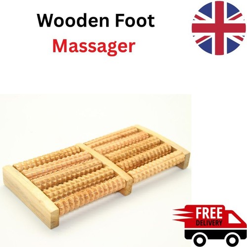 Roller wooden foot massager - 10,