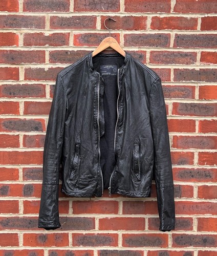 Allsaints mens collide - mens, leather