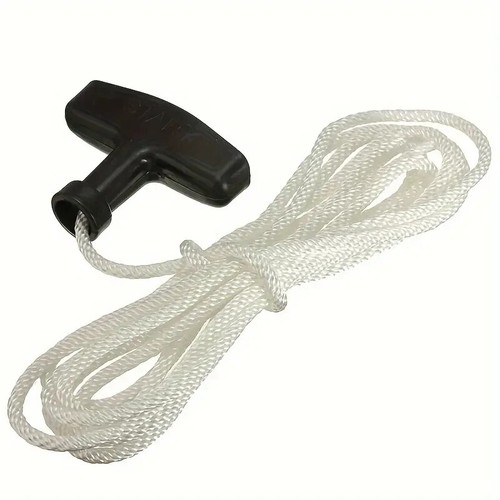 Start pull cord and - start,