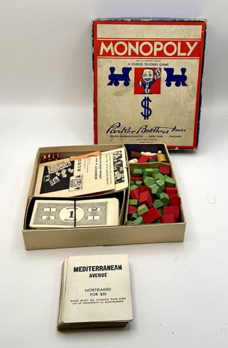Vintage 1935 parker brothers - vintage,