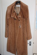 Max Mara Studio "Teddy" Coat size 16 Virgin wool and Alpaca. Ginger colour.